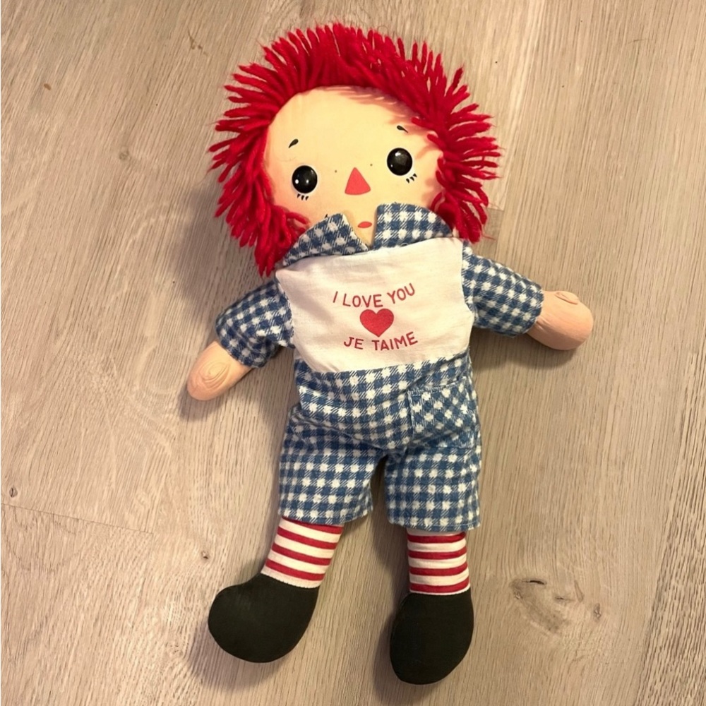 Vintage Raggedy Andy 80’s Toy